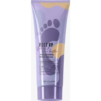 Péče o nohy Oriflame Vyživující krém na nohy s bambuckým máslem a švestkou Feet Up