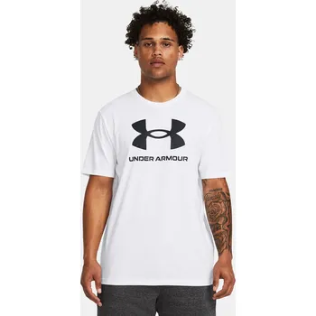 Pánské tričko Pánské tričko Under Armour UA SPORTSTYLE LOGO UPDATE 1382911-100 Bílá XXL