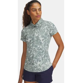 Dámské tričko Under Armour UA Playoff 3.0 Printed Po 1387148-348 Zelená XS