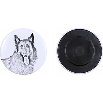 Obraz Belgický ovčák, Belgický pastevecký pes I - magnet s psím mazlíčkem, vy