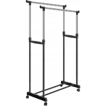 Věšák Stojací věšák kovový LitigoMeble černý