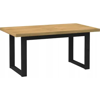 Jídelní stůl Jídelní stůl NOAIN z masivního borovicového dřeva, 160 x 90 x 75 cm, přírodní