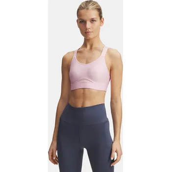 Dámské oblečení Dámská podprsenka Under Armour Infinity High Strappy 1389827-647 Růžová L D-DD