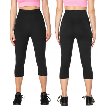 Dámské legíny Megitarnow dámské klasické legíny 3/4 velikost 10XL