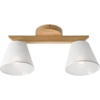Přisazený lustr ANTONIO 2xE14/40W/230V dub