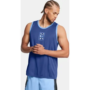 Pánské tílko Pánské tílko Under Armour UA Zone Performance Tank 1383399-432 Modrá SM