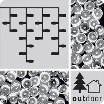 Vánoce Vánoční osvětlení na stromeček Jumi venkovní 1 m 101 - 200 světýlek