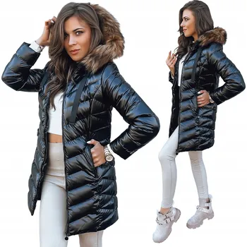 DStreet dámská prošívaná bunda s kapucí ty3821 velikost L