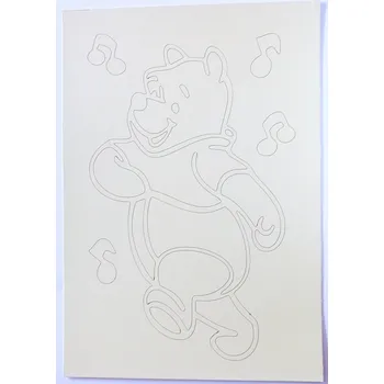 Pískohraní s.r.o. Šablona Medvídek PÚ 9 Velikost: 245 x 362 mm