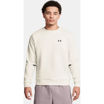 Pánská móda Pánská mikina Under Armour UA Unstoppable Flc Crew E 1389351-110 Bílá 3XL