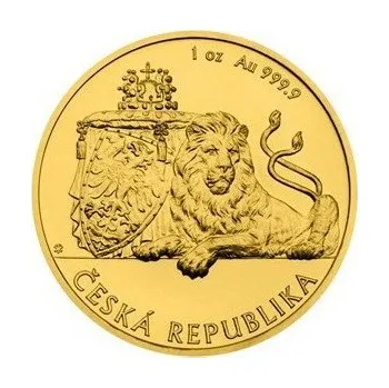 Sběratelství Zlatá mince 1 Oz Český Lev 2018 BK