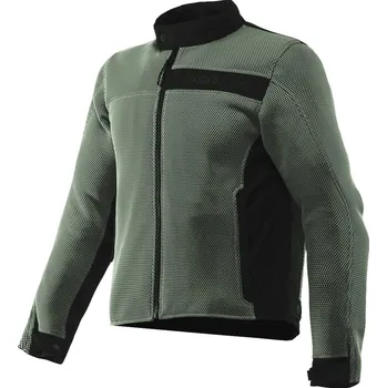 Moto oblečení DAINESE LISBONA AIR TEX JACKET ICEBERG GREEN/BLACK - 60