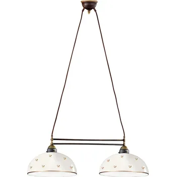 Kolarz 731.82.171 - Lustr na lanku NONNA 2xE27/75W/230V květiny rose gold