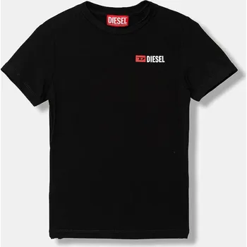 Pánské tričko Dětské tričko Diesel UTRIM UW T-SHIRT J02691.KYATR černá 99X, vel. 132