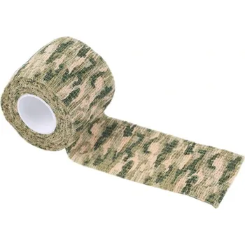 Lepicí látková páska 7533  5 x 450 cm maskáčová