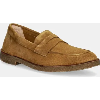 Dámské mokasíny Semišové mokasíny Astorflex Sadelflex, 46, zelená, 19X