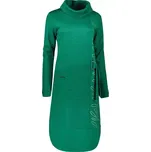 Dámské teplákové šaty KIXMI RENIE ZELENÁ velikost: XS