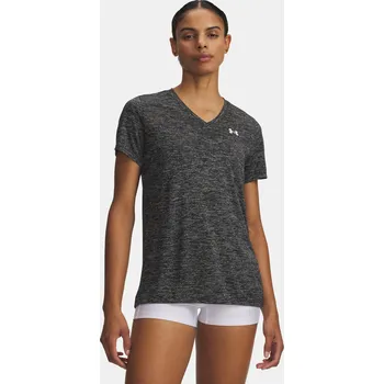 Dámské tričko Dámské tričko Under Armour Tech SSV- Twist 1384227-001 Černá MD