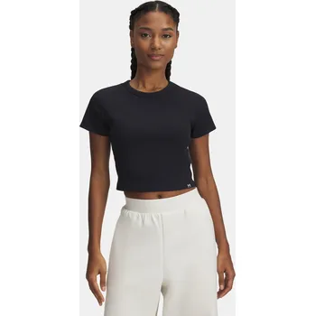 Dámské tričko Dámské tričko Under Armour UA Rival Rib Baby Tee 6000264-001 Černá XXL