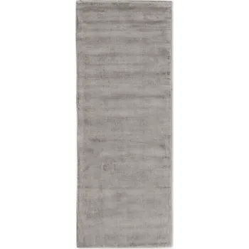 Koberec Ručně tkaný běhoun z viskózy West.. Jane 80x200 Šedý