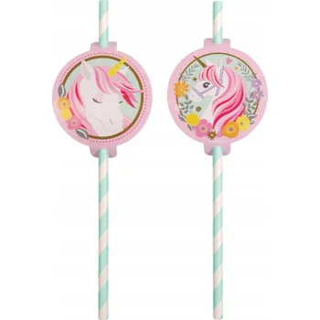 Papírová Brčka Amscan 8 ks