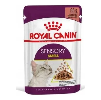 Krmivo pro kočku Royal Canin Sensory Smell 12x85g krmivo mokrá – kousky v omáčce pro dospělé kočky