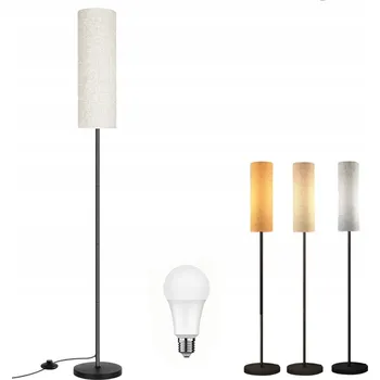 Stojací lampa MODERNÍ LAMPA 12W E27 STOJACÍ PODLAHOVÁ RETRO DO OBÝVÁKU, LOŽNICE, 175 CM