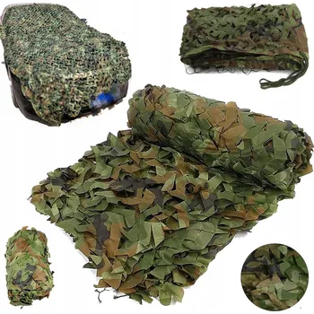 Obraz Siatka maskująca NCRealher 300 cm x 500 cm Woodland