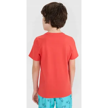 4F dětské tričko červené bavlna velikost 128