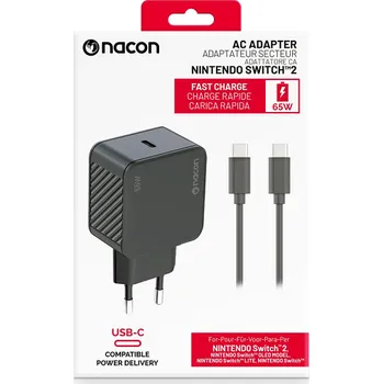 Napájecí adaptér pro herní konzoli Nintendo Switch 2