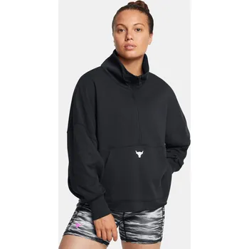 Dámská mikina Dámská mikina Under Armour Pjt Rck Half Zip Pullover 1387760-001 Černá MD