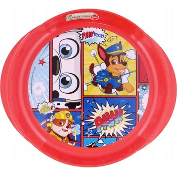 Talíř Talířek Stor červený, plast