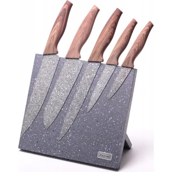 Kuchyňský nůž NOŽE V BLOKU SADA NOŽŮ NOŽE KUCHYŇSKÉ KAMILLE