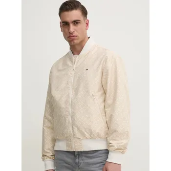 Pánský bomber Tommy Hilfiger pánská béžová bunda bomber 99916170-8721106097412