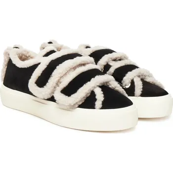 Dámská zimní obuv INUIKII SHEARLING LOW VELCRO BLACK Velikost obuvi: 40