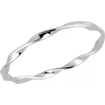 Oblečení a móda Stříbrný prsten kroucený 65013 velikost 52