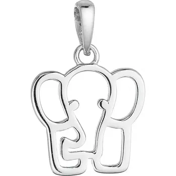 Oblečení a móda Stříbrný přívěsek slon 64043