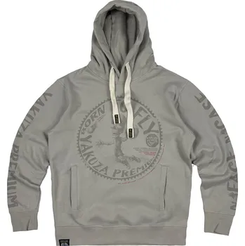 Pánské oblečení YAKUZA 4022 stříbro - M