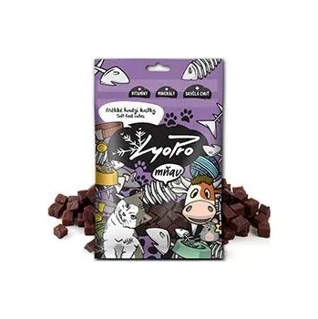 Pamlsek pro kočku Lyopro CAT poch. sušené Měkké hovězí kostky 70g