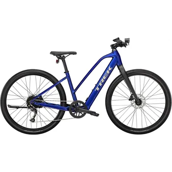 Jízdní kolo TREK Dual Sport+ 2 Stagger hex blue, L