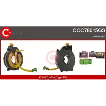 Vinutá pružina, airbag CASCO CCC78015GS