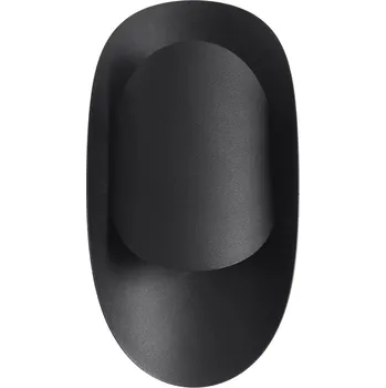 Nástěnné svítidlo Nástěnné svítidlo Tear černé moderní kovové do obýváku, ložnice nebo nad zrcadlo