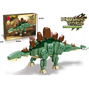 ostatní stavebnice STAVEBNÍ STAVEBNICE DINOSAURUS STEGOSAURUS - SVĚT DINOSAURŮ - 322 dílků.