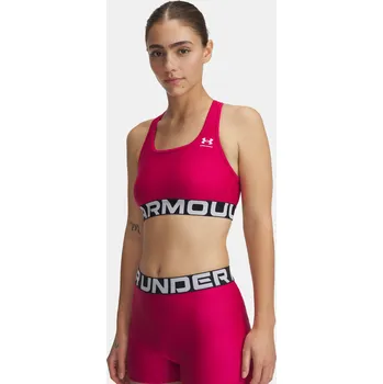 Dámské oblečení Dámská podprsenka Under Armour UA HG Mid Branded 1383544-681 Růžová XS