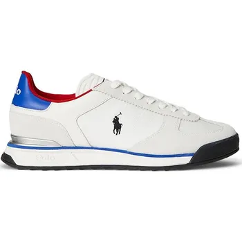 Oblečení a móda Tenisky Polo Ralph Lauren SUEDE/LEATHER/NYLON, 45, bílá, 00X