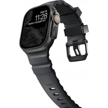 Řemínek na hodinky Řemínek Nomad pro Apple Watch 23mm černý