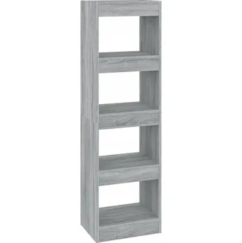 Knihovna Regál šedý dub sonoma 40 x 30 x 135 cm, materiál dřevotříska