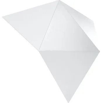 Nástěnné svítidlo Nástěnné svítidlo Solido bílé moderní kovové do obýváku a ložnice dekorativní 25 cm