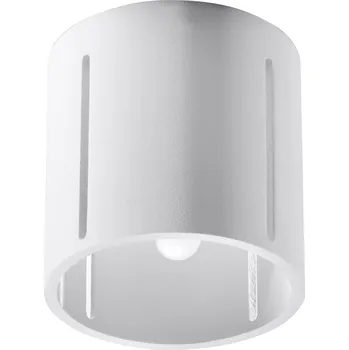 Stropní svítidlo bílé INEZ moderní kovové do obýváku, kuchyně a ložnice 10 cm