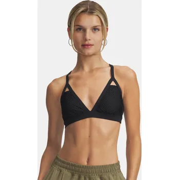 Dámské spodní prádlo Dámská podprsenka Under Armour Meridian Mesh Bralett 6000339-001 Černá LG
